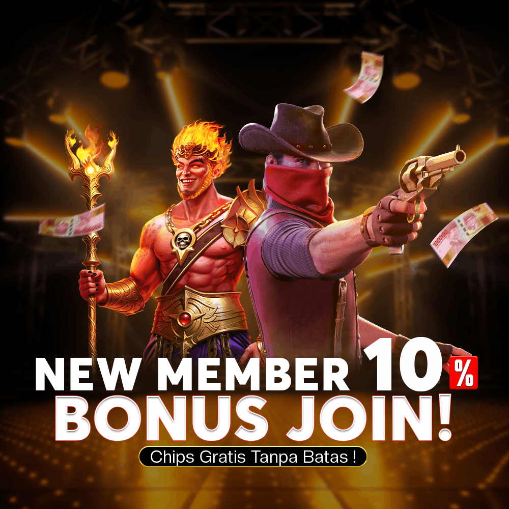 Bonus new member Gitarpoker 10% hingga IDR 50.000 khusus slot games